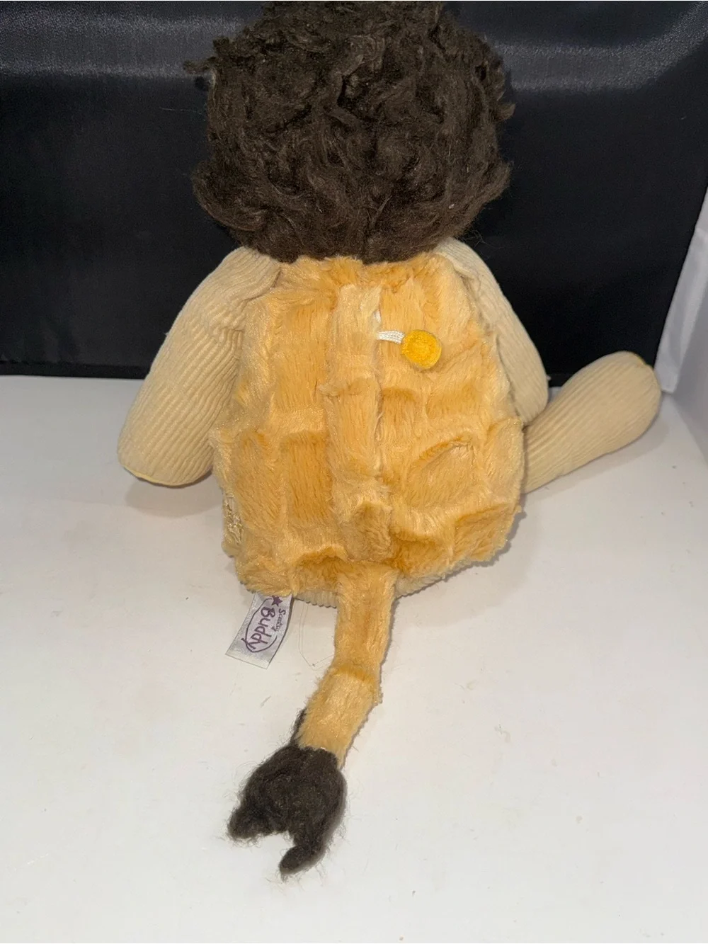 2010 Roarbert The Lion Scentsy One of Original Scentsy Plush Zip Back for scent